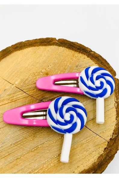 2 Li Figürlü Renkli Lüks Çıt Çıt Toka