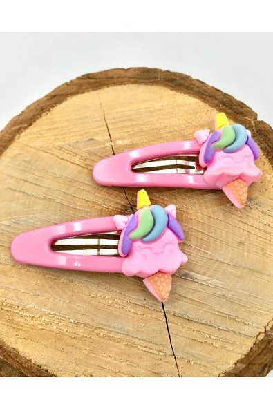 2 Li Figürlü Renkli Lüks Çıt Çıt Toka ürün görseli 1