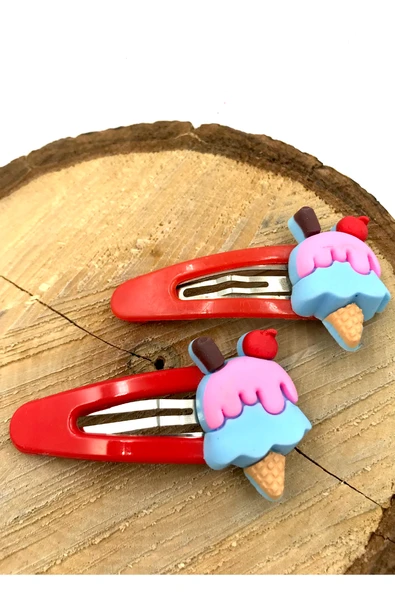 2 Li Figürlü Renkli Lüks Çıt Çıt Toka ürün görseli