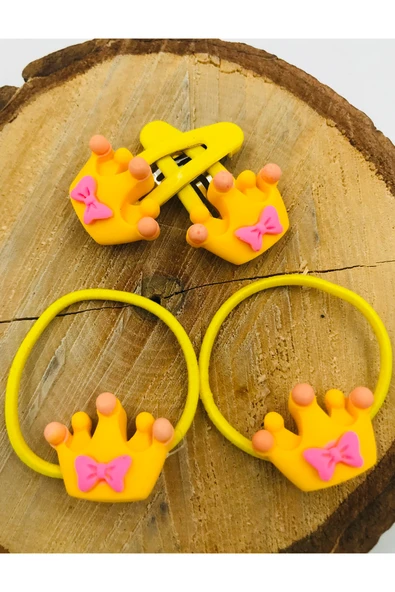 4 Lü Figürlü Renkli Lüks Çıt Çıt Toka ürün görseli