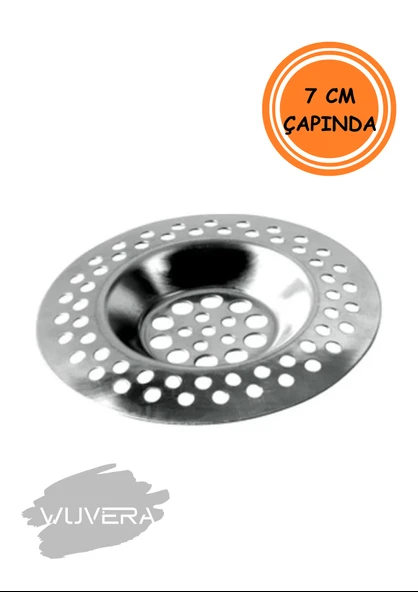 Wuvera Paslanmaz Çelik Lavabo Gider Süzgeci – 2'li Set - 4