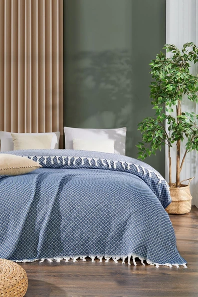 Alice Model %100 Pamuk Çift Kişilik Pike 1500 Gr.200x230