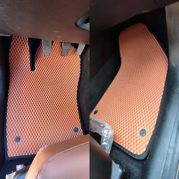 Bod Fiat Egea Sedan 3D Havuzlu Paspas Taba - Resim 2