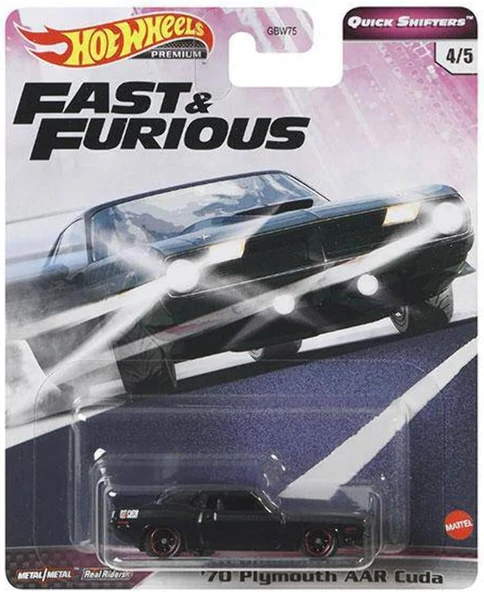 Hot Wheels Premium '70 Plymouth AAR Cuda