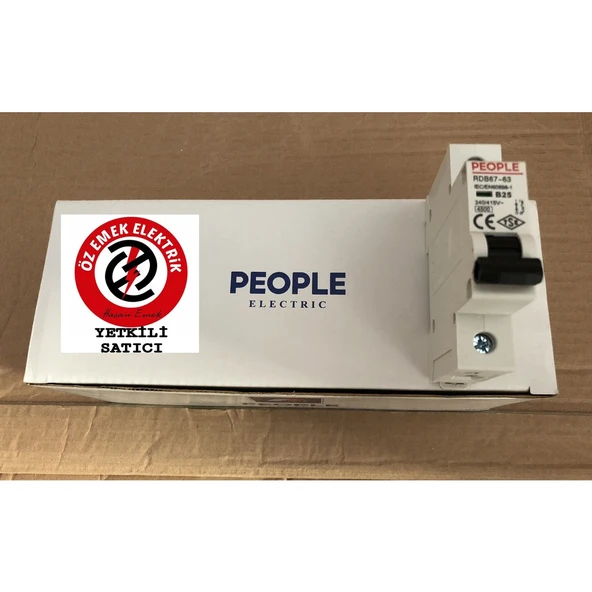 PEOPLE ELK. 4,5KA 1.SINIF W OTOMAT SİGORTA 1X40A - 4