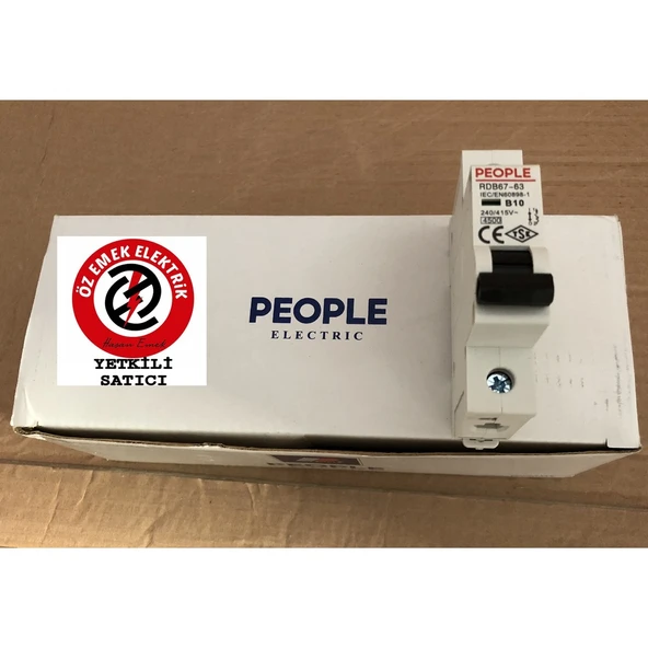 PEOPLE ELK. 4,5KA 1.SINIF W OTOMAT SİGORTA 1X40A - 2