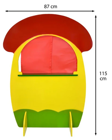 Temel Anaokulu Ahşap Kukla Sahnesi - 5