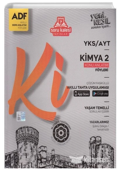 AYT Kimya 2 Konu Anlatım Föyleri Soru Kalesi Yayınları