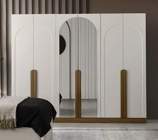 OLİMPOS MDF 6 KAPILI DOLAP - Resim 3