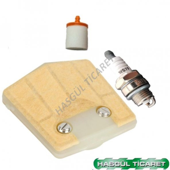 Hsgl Husq 61 Hava Benzin Yağ filtre Buji Tamir ve Bakım Seti - Resim 4