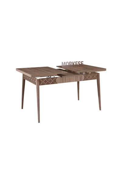 Morkese Averro 80X130(Kapalı) 80X170(Açık) Yemek Odası Takımı Mutfak Masası Takımı Yemek Masası 6 Kişilik - 6