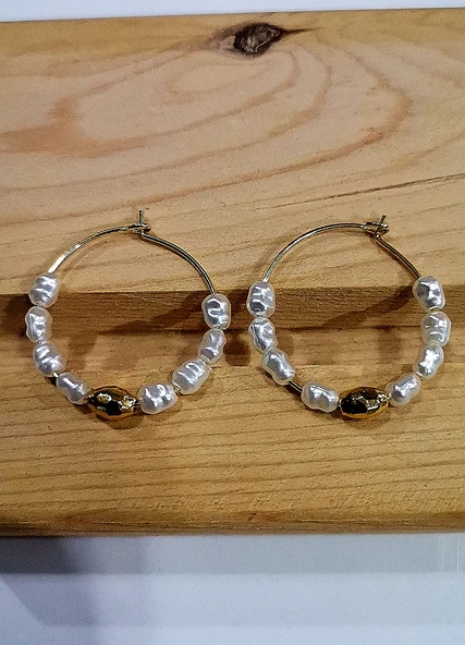 Renkli Figürlü Lüks Küpe