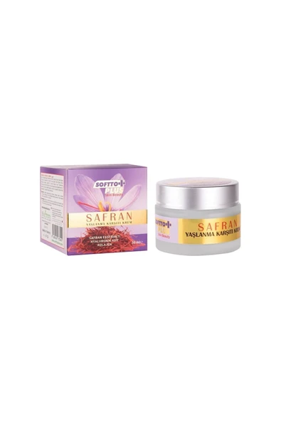 SAFRAN YAŞLANMA KARŞITI KREM 50 ML - 2