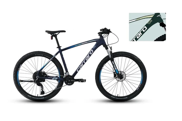 CARRARO DAYTONA 720 ERKEK DAĞ BİSİKLETİ 480H HD 27.5 JANT 20 VİTES MAT NEFTİ YEŞİL BEYAZ HAKİ