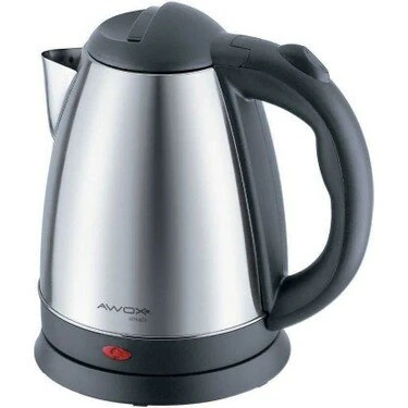 AWOX ARMADA ÇELİK KETTLE 1.8LT MENTEŞE KİLİT İNOX KAPAK 360° DÖNEBİLEN GÖVDE OTOMATİK KAPANMA (4901)