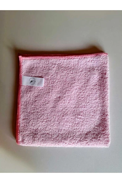 PEMBE mikrOfiber temizlik bezi cam ve ev temizliği - 3
