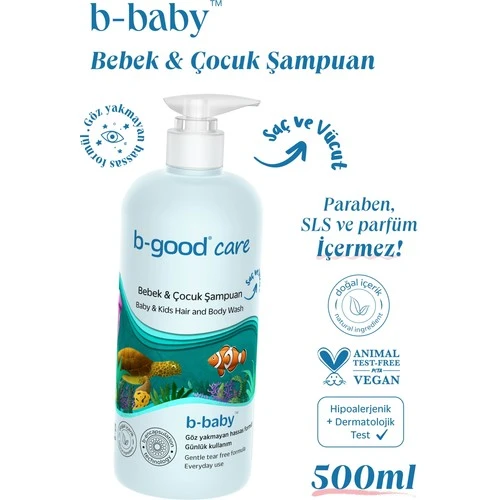 B Good Bebek Cocuk Sampuan 500ml