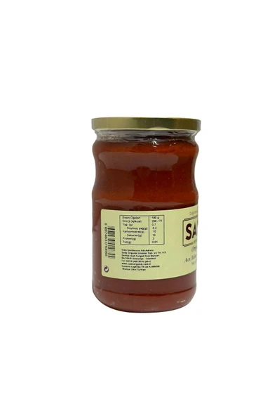 Sade Organik SADE ORGANİK ACI BİBER SALÇASI (ACI) 610 GR - 2