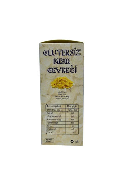 Sade Gurme Glutensiz Mısır Gevreği 250 Gr. - 2