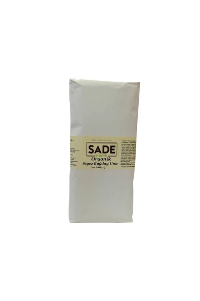 Sade Organik Siyez Buğday Unu 1000 gr - 2