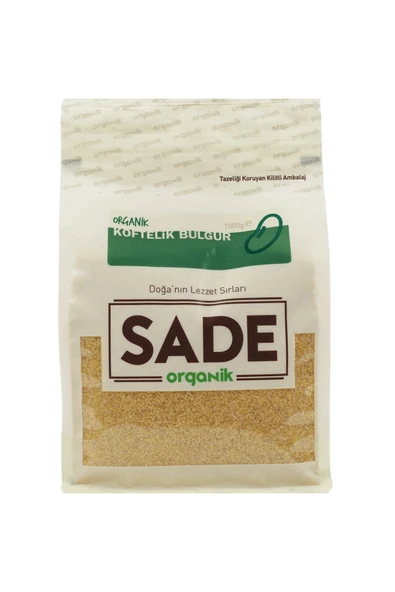 Sade Organik SADE ORGANİK KÖFTELİK BULGUR 1000 GR 5 Lİ PAKET - 2