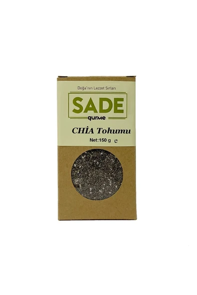 Sade Gurme SADE CHİA TOHUMU 150 GR 3 LÜ PAKET - 3