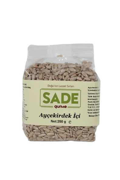 Sade Gurme Ayçekirdek Içi 250 gr Ve Kabak Çekirdeği 250 gr - 3