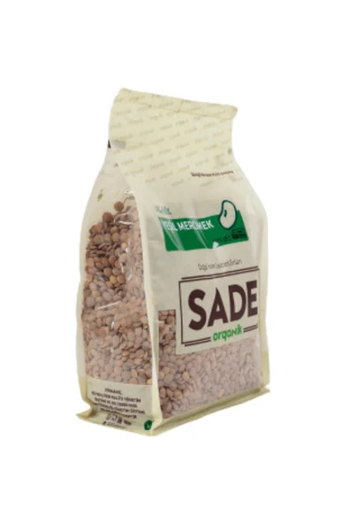 Sade Organik Yeşil Mercimek 1 kg - 5