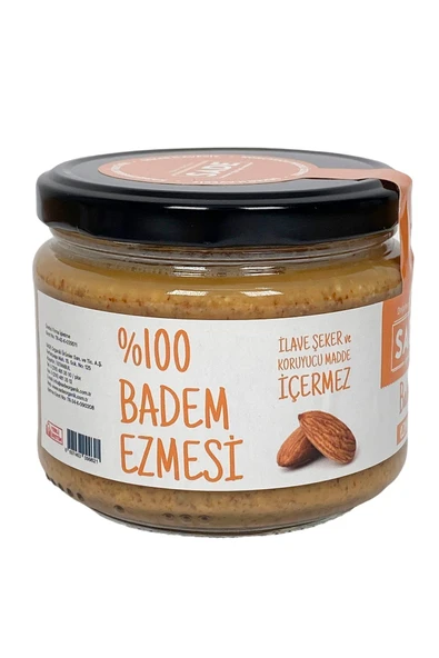 Sade Gurme % 100 Badem Ezmesi Sade 280g - 3