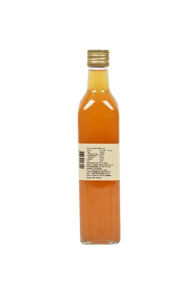 Sade Organik Elma Sirkesi 500 Ml - 4