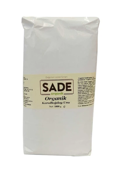 Sade Organik Karabuğday Unu 1000 gr