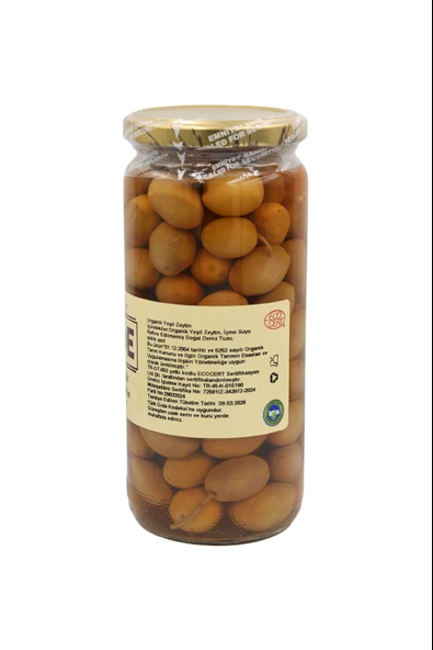 Sade Organik Organik x 2 Kavanoz Yeşil Zeytin 300 gr - 3