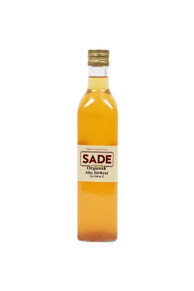 Sade Organik Alıç Sirkesi 500 gr - 2
