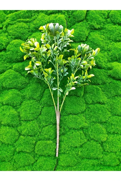 OKALİPTUSYapaY ÇiçeK Saksı Demeti Dikey Bahçe Balkon Saksı Vazo Bitkisi 1. Kalite55CM