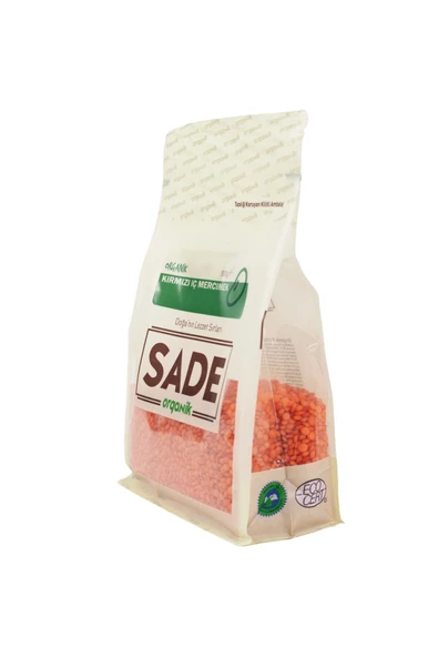 Sade Organik SADE ORGANİK KIRMIZI İÇ MERCİMEK 500 GR 2 Lİ PAKET - 3
