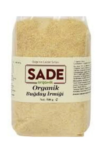 Sade Organik Buğday İrmiği 500g - 4