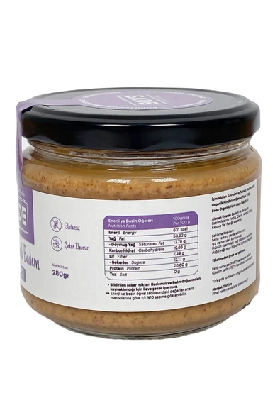 Sade Gurme Coconut & Ham Ballı Badem Ezmesi 280g - 4