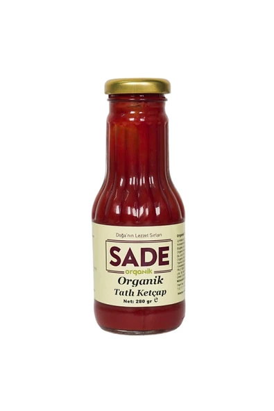 Sade Organik Tatlı Ketçap