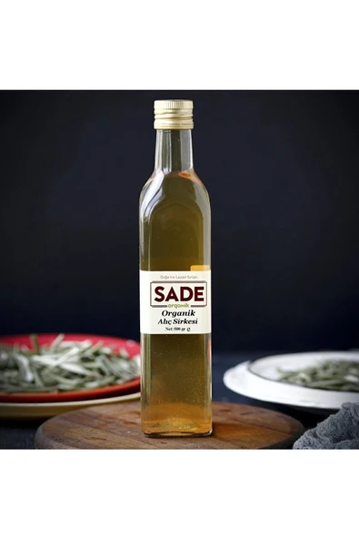 Sade Organik Organik Alıç Ve Elma Sirkesi 500 ml - 3