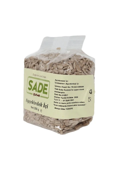 Sade Gurme Ayçekirdek İçi 250 gr - 4