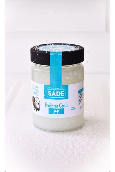 Sade Gurme Hindistan Cevizi Yağı 300ml - 4