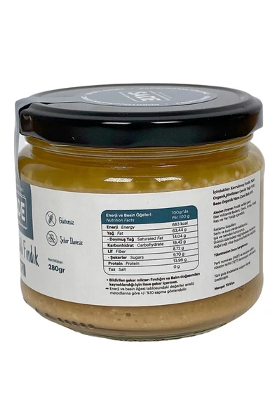 Sade Gurme Coconut & Ham Ballı Fındık Ezmesi 280g - 4