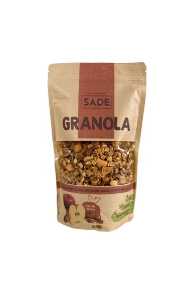 Sade Gurme Elma-Dut Kurusu-Fındıklı Granola 360 gr