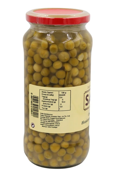 Sade Organik SADE ORGANİK HAŞLANMIŞ BEZELYE 400 GR - 2