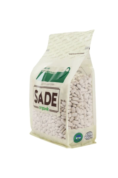 Sade Organik Kuru Fasulye 1000 gr 2 Li Paket - 3