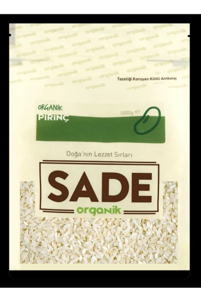Sade Organik Pirinç 500 gr - 2