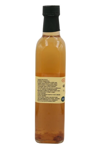 Sade Organik Elma Sirkesi 2x500 ml - 3
