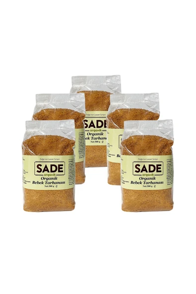 Sade Organik SADE ORGANİK BEBEK TARHANASI 500 GR5 Lİ PAKET