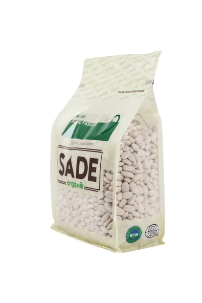 Sade Organik Kuru Fasulye 1000 Gr - 3