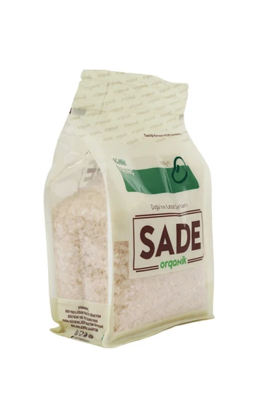 Sade Organik Pirinç 1000 gr - 3